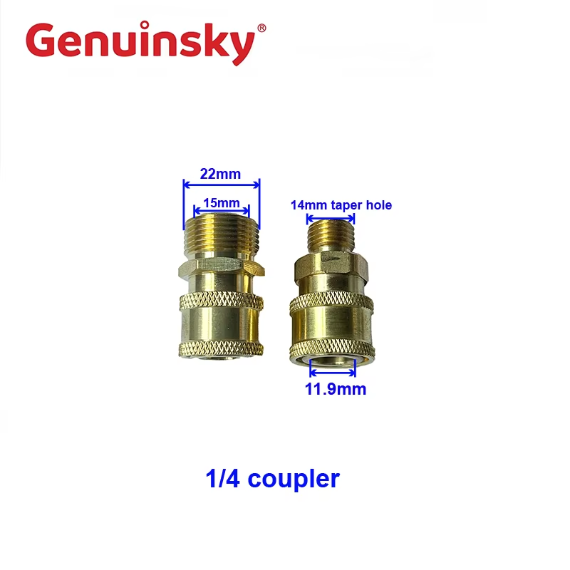 Hai thông số kỹ thuật của khớp nối 1/4