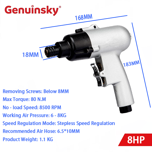 Giới thiệu Súng kết cấu búa đôi 8HP - Tuốc nơ vít khí nén