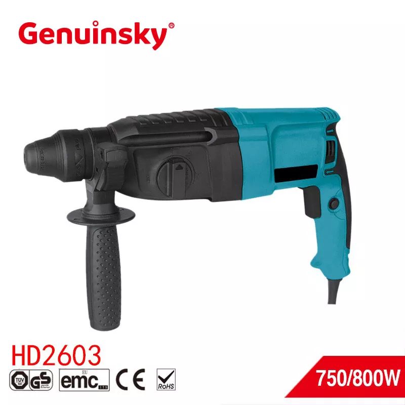 26mm 4 Chức năng Máy khoan búa 750W
