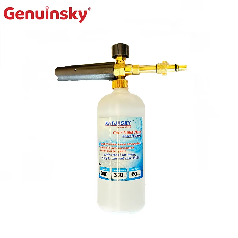 Xe máy giặt bọt lance