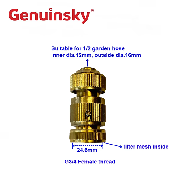 đầu nối máy giặt áp suất